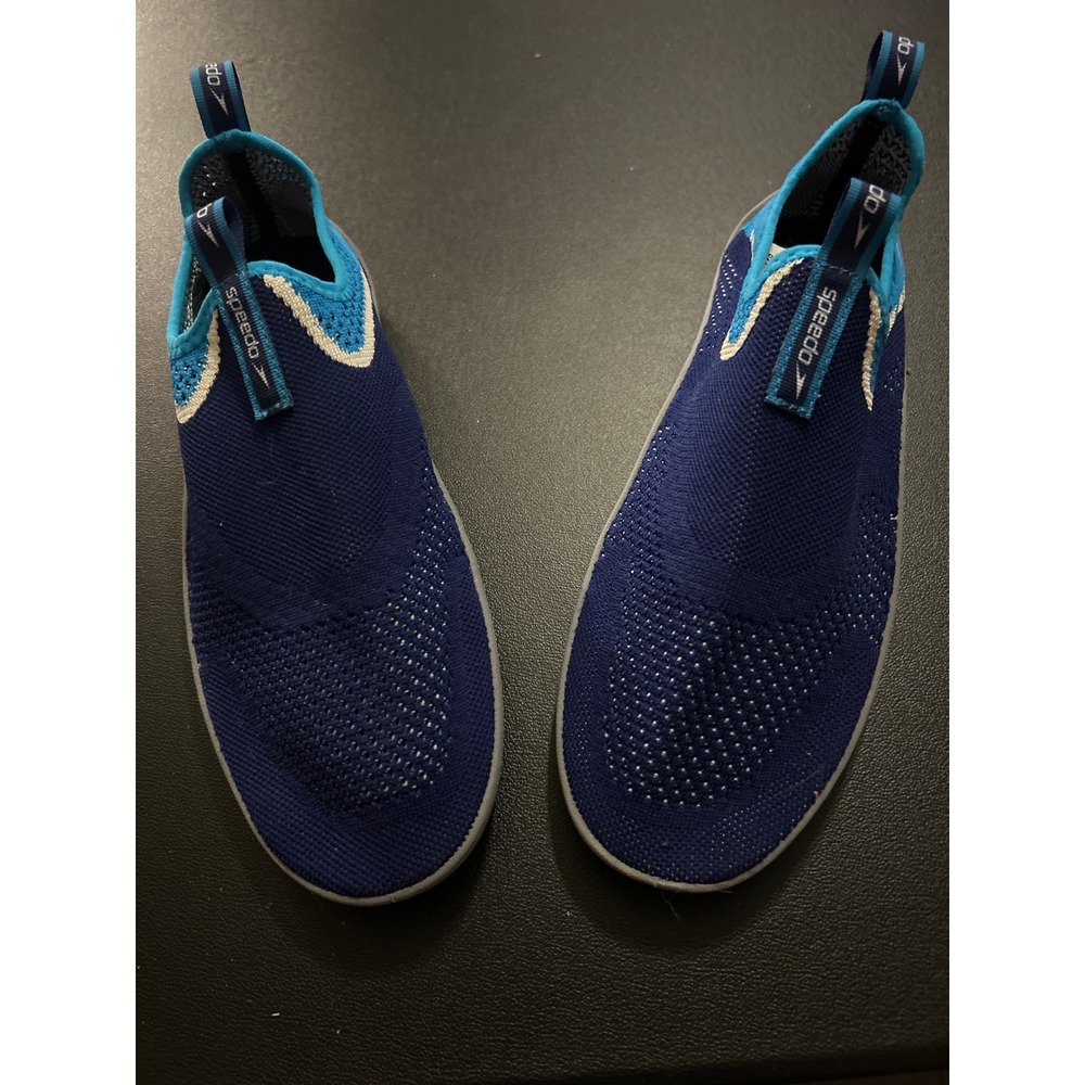 Speedo Mens‎ Surfwalker Water Shoes Swim Pool Beach Slip On Blue Size 9 10 M
